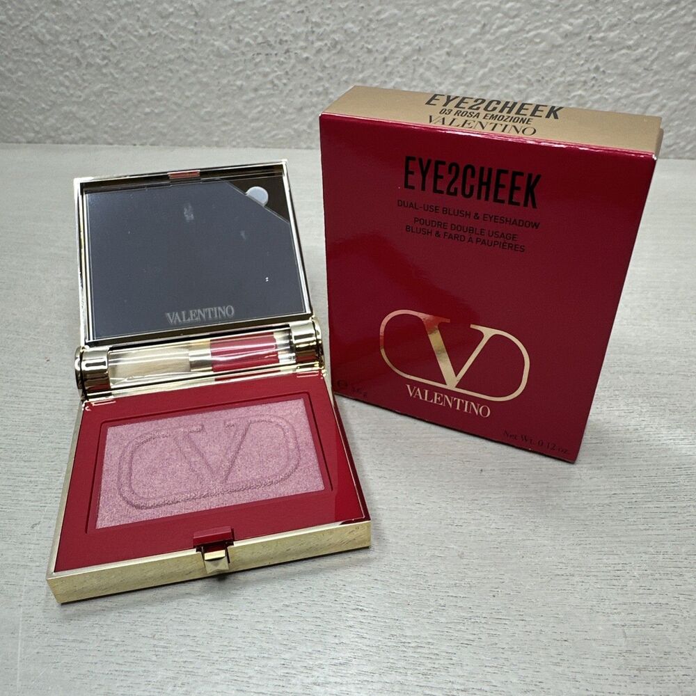Valentino Eye2Cheek Dual use Blush and Eyeshadow 03 ROSA EMOZION